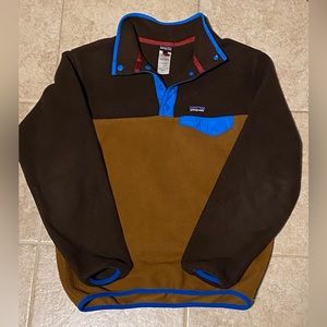 Boy Patagonia size large fleece pullover